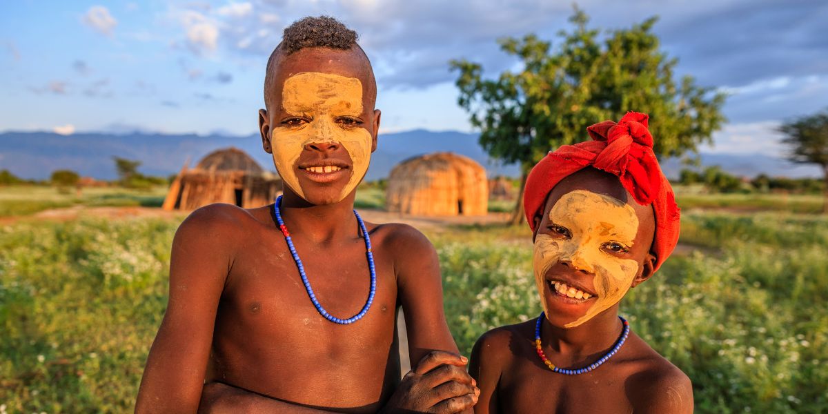 Young Boys from Erbore Tribe